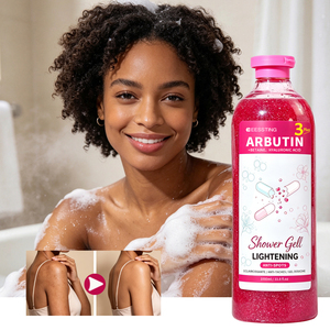 Gel Douche Hydratant et Nettoyant Doux à l'Alpha Arbutine Bio, Parfum Longue Durée, Soin Corporel Blanchissant, Marque Privée - Product Image 1
