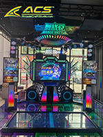 Machine de jeu d'arcade ACS Dance Battle, plateforme interactive rythmique japonaise en métal, équipement de divertissement commercial pour lieux intérieurs