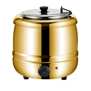Pentola Elettrica in Acciaio Inox Durevole 10L 400W, Attrezzatura per Ristoranti, Scaldavivande per Buffet 220-240V per Hotel e Ristoranti - Product Image 4