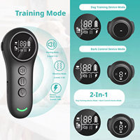 Collier anti-aboiement automatique rechargeable populaire pour chien, ultrasonique sans choc, correcteur de comportement à distance pour l'entraînement en intérieur et en extérieur