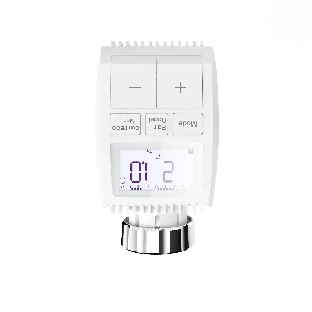 Smart Wireless Support Zigbee Temperature Sensor Home Heating System Thermostatic for Home