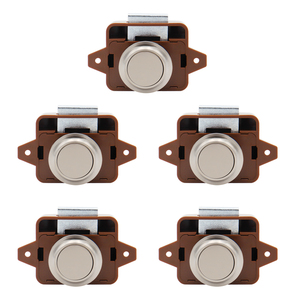 Loquet à bouton-poussoir pour armoire, tiroir, porte, <span class=keywords><strong>camping</strong></span>-<span class=keywords><strong>car</strong></span>, caravane - Product Image 3