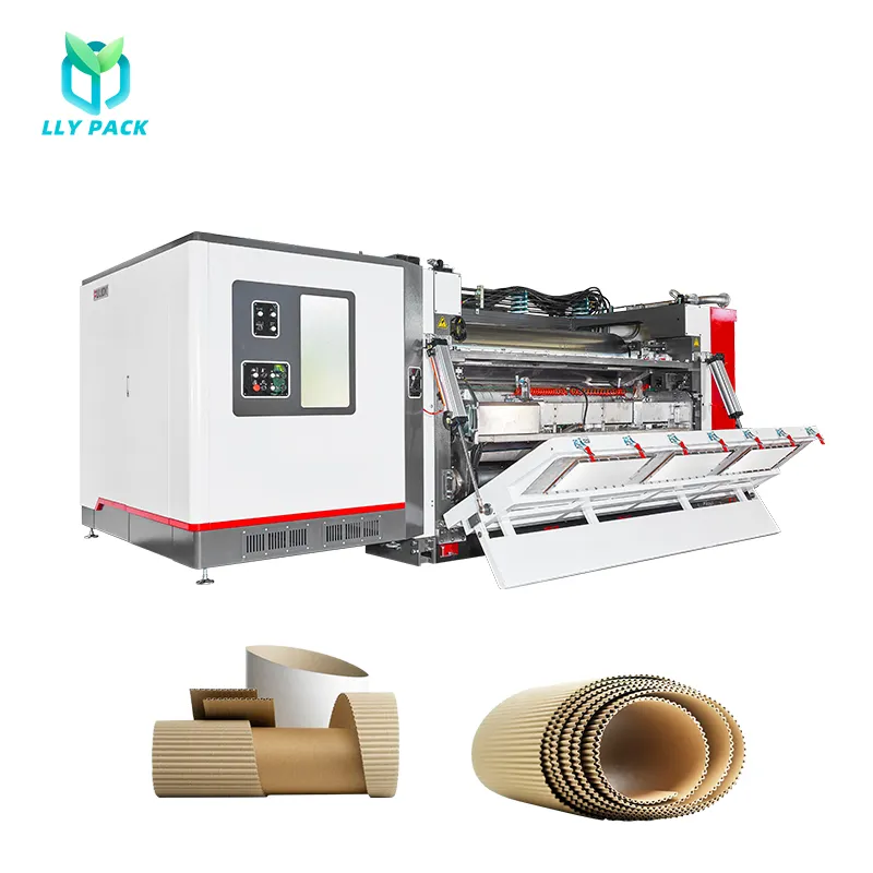 Machine pour fabrication de cartouche, 5 couches, ligne d'emballage ondulé, 2.2 mètres, pression Positive