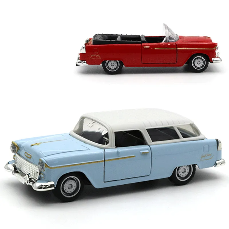2023 New Classic Cars Diecast Pull Back Auto Legierung Modell Metall LKW Spielzeug für Kinder Fahrzeugs ammlung Geschenk Spielzeug autos für Kinder