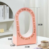 Boîte cadeau en carton personnalisée pour la Saint-Valentin, la fête des mères, bouquet DIY recyclable
