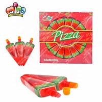 Pastèque en forme de pizza pudding à la gelée de fruits