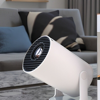 Mini projecteur LED HY300PRO+ 4K avec WiFi, projecteur intelligent portable Android 11 avec applications intégrées pour cinéma maison et chambre