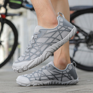 Zapatos de Senderismo para Hombre, Transpirables, con Suela de Goma, Tacón Plano, para Campamento, Montañismo y Actividades al Aire Libre - Product Image 2