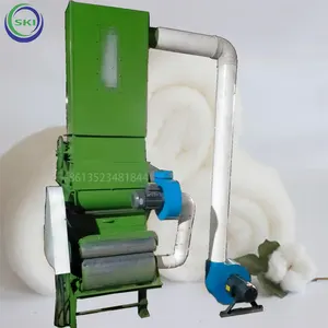 Máquina de remoção de sementes de algodão, máquina de limpeza de genning do algodão, tipo serra e máquina de limpeza
