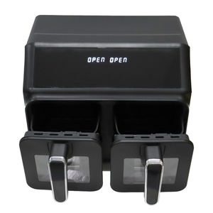 Máquina freidora de aire dual Square <span class=keywords><strong>Professional</strong></span> <span class=keywords><strong>Hot</strong></span> Seller Freidora de aire eléctrica múltiple Horno de freidoras de aire de doble cesta - Product Image 3