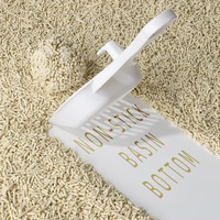 2kg/sac Nouveau type de litière pour chat en tofu, écologique, multi-parfums, anti-adhésive, pour le nettoyage des animaux de compagnie
