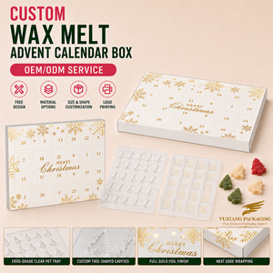 Calendrier de l'Avent personnalisé avec logo, boîte mystère, compte à rebours de Noël de 24 jours, emballage - Product Image 4