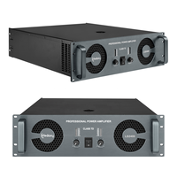 Amplificateur de puissance professionnel 2400W 2 canaux classe TD pour système de sonorisation PA