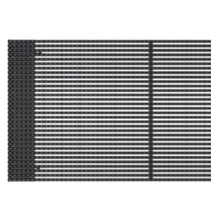 Pantalla LED Transparente para Publicidad en Paredes de Vidrio, Rejilla Transparente P3.91 P7.81, Pantalla LED Transparente para Exteriores - Product Image 1