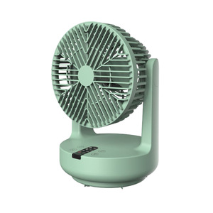 Green Desktop Circulating <b>Fan</b> 7 9.9 In <b>Remote</b> <b>Control</b> Wide Angle Oscillating Quiet For Dorms And Apartments - Product Image 2