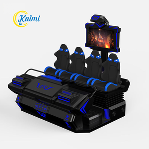 Kaimi Arcade VR Trademill Immersive Park, <span class=keywords><strong>simulateur</strong></span> de réalité virtuelle 9D à 4 places, chariot, design de <span class=keywords><strong>navire</strong></span>, animatronique, métal, intérieur - Product Image 5