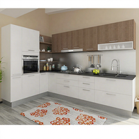 Sofeyia Fabricant – Armoire murale de cuisine moderne et minimaliste personnalisable avec évier, tiroir coulissant et charnière, à assembler soi-même, taille sur mesure