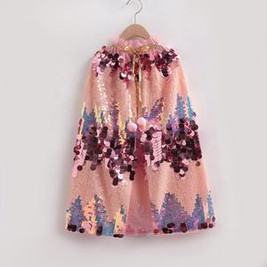 <span class=keywords><strong>Cape</strong></span> de princesse <span class=keywords><strong>Reine</strong></span> <span class=keywords><strong>des</strong></span> <span class=keywords><strong>neiges</strong></span> bleue et rose pour filles, <span class=keywords><strong>cape</strong></span> brillante à paillettes, accessoire de fête, déguisement d'Halloween pour enfants de 3 à 8 ans - Product Image 6