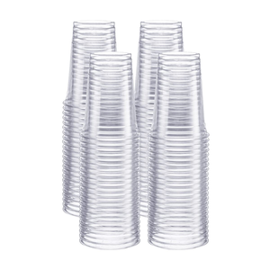 1000pcs/ctn 12 oz PET <b>Plastic</b> <b>Cup</b> Clear Coffee Iced Cold <b>Drink</b> <b>Plastic</b> <b>Cup</b> With Lids - Product Image 2