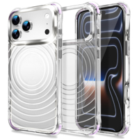 Coque de téléphone magnétique en cuir ondulé 3D pour iPhone 17 Pro Max, compatible avec iPhone 16, 15, 14 Pro, 17 Air, chargement sans fil, anti-traces de doigts