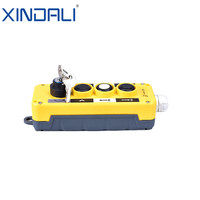 XDL10-EPBG4 Interrupteur de commande industriel IP65 10A ABS/Métal à bouton-poussoir à rappel par ressort pour station de commande suspendue de grue