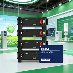 Deye 2026 Produk Terbaru SE-G5.1 100Ah 51.2V 5.12Kwh Paket Baterai Lithium Lifepo4 Terbaik untuk Rumah Deye SE-G5.1 - Product Image 1
