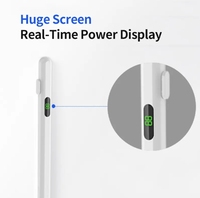 Stylet universel intelligent en métal capacitif actif à attraction magnétique pour tablette Android, téléphone et iPhone iPad
