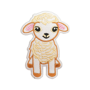 Patchs brodés thermocollants mignons en forme de piment avec logo de dessin animé, design personnalisé, à coudre sur tissu sergé, forme ronde pour vêtements - Product Image 3