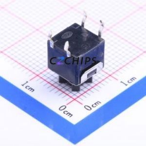 SKPFAAA010 Tactile Switch Through hole Component (THT) Switch Single Pole Single Throw Round Button Through Hole 9mm - Product Image 2