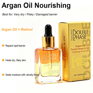 Siero e Olio per il Viso all'Olio di Argan per <span class=keywords><strong>Pelle</strong></span> <span class=keywords><strong>Molto</strong></span> <span class=keywords><strong>Secca</strong></span>, <span class=keywords><strong>Pelle</strong></span> Sfogliata, Barriera Cutanea Danneggiata - Siero e Olio Nutriente a Doppia Camera - Product Image 2