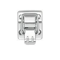 Fait sur mesure Mini petit ressort bascule serrure fermoir boucle loquet pour caisse en bois boîtes à outils noir petit loquet attrape moraillons pinces