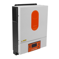 Convertisseur hybride de réseau 6000W MPPT 60-450V 27A à double sortie, efficacité 93%, onde sinusoïdale pure, BMS RS485 48V