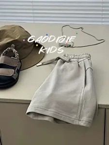 Shorts de sport à taille élastique avec cordon de serrage, pantalon de survêtement décontracté ample et ajusté pour garçons, pantalon de sport polyvalent et tendance - Product Image 4