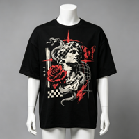 T-shirts personnalisés de qualité supérieure avec logo, impression graphique DTG, t-shirts avec motifs, t-shirts pour hommes, nouveau design