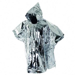Poncho thermique OEM pour femme Wokedo, 1 pièce, imperméable, avec bandes réfléchissantes et design portable pour le camping et la randonnée - Product Image 2