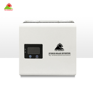 Onduleur hybride solaire Tai Energy 12V 24V 220V 240V 350 V <span class=keywords><strong>Micro</strong></span> onduleur 500W 700W W 1KW onduleur solaire avec contrôleur de charge MPPT - Product Image 1