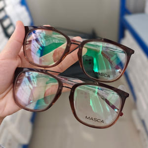 Monturas de anteojos ópticos de acetato de moda mujeres hombres gafas <span class=keywords><strong>lentes</strong></span> ópticas personalizadas diseñador <span class=keywords><strong>descuento</strong></span> barato precio bajo - Product Image 2