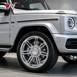 Cerchi in Lega ad Alte Prestazioni da 17-18 Pollici <span class=keywords><strong>4X4</strong></span> SUV 6X139.7 Offroad Cromati per GMC Pickup Track H1 H2 Nissan F150 - Product Image 2