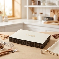 Boîte à chocolat en carton écologique personnalisée de luxe avec inserts pour l'emballage de cadeaux de la Saint-Valentin, vente en gros d'usine
