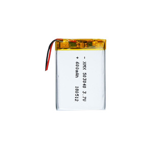 Batería de polímero de litio de estado sólido recargable Xinmengxing 503040 de 600 mAh y 3.7 V en stock del fabricante, azul, otras marcas - Product Image 4