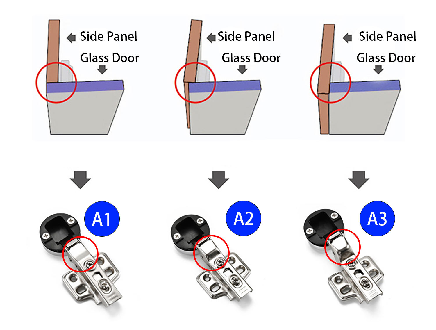 Latch Push Door Latch Kit 5 Piezas Sin Llave Para Armario | Walmart En