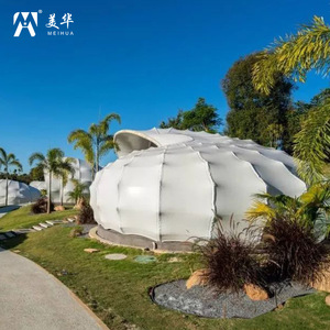 Carpa Redonda para Exposiciones Meihua, de PVC y Tela Oxford, Plegable, para Uso en Exteriores - Product Image 1