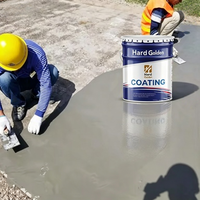 Revêtement de sol époxy auto-nivelant haute brillance, résistant à l'usure et antidérapant pour entrepôts, ateliers et sols en béton
