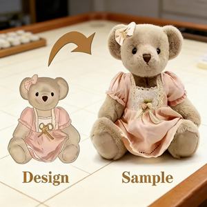 ตุ๊กตาหมีเท็ดดี้แบบกำหนดเองได้ น่ารัก สไตล์การ์ตูน เหมาะสำหรับเป็นของขวัญส่งเสริมการขายทางธุรกิจ - Product Image 3