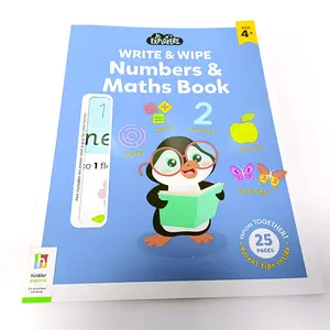 Livro de exercícios em cores para crianças, livro personalizado para crianças, livro de exercícios em cores para educação infantil