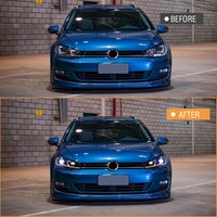 Paires de phares à LED complets SC-RSJ pour VW Golf 7 MK7&GTI 2015-2017