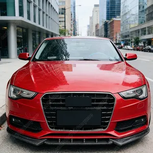 สำหรับ A5 S5 8T S-line ปี 2012 2013 2014 2015 2016 2017 ชุดอุปกรณ์ตกแต่งสปอยเลอร์กันชนหน้ารถยนต์ - Product Image 3