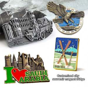 Nouveaux Aimants de Réfrigérateur Promotionnels en Émail Souple et Dur 2D 3D, Aimants de Réfrigérateur en Alliage de Zinc Métallique, Aimants de Réfrigérateur Mignons de Dessins Animés et d'Anime - Product Image 3