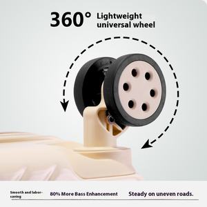 Bagaj setleri 2 parça genişletilebilir ABS sert kabuk Spinner su geçirmez bavul setleri ön cep bardak tutucu iş özel LOGO - Product Image 2