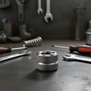 Tuerca moleteada con resorte para 83 010 - Product Image 3